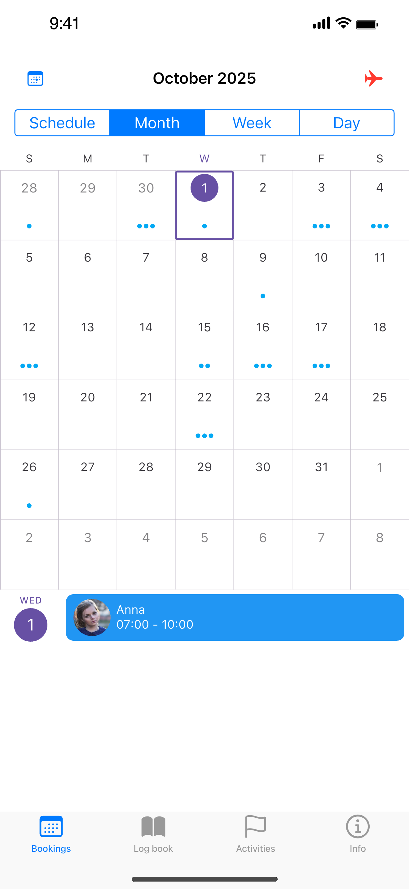 Bookings - Month